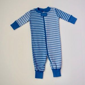 NWT Hanna Andersson Baby Boy Blue Stripe Pajamas
